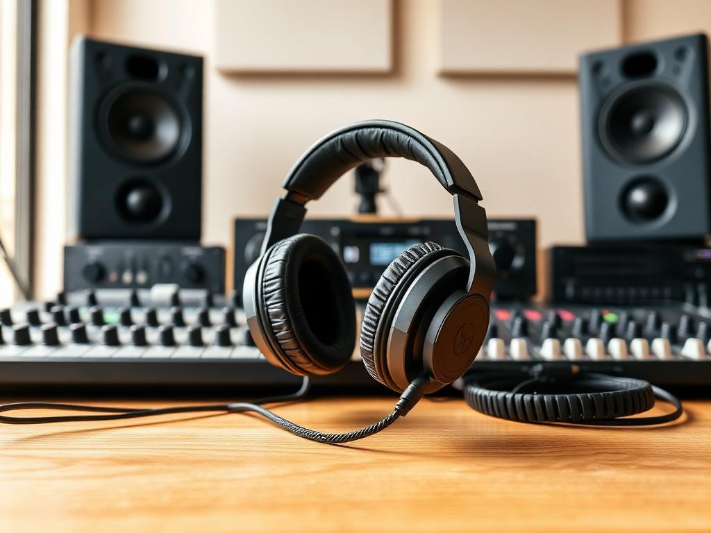 Professional studio headphones